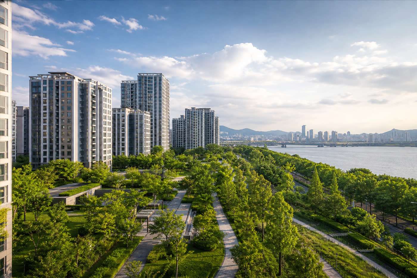 DMC자이더리버 주거가치와 입지 편집 이미지