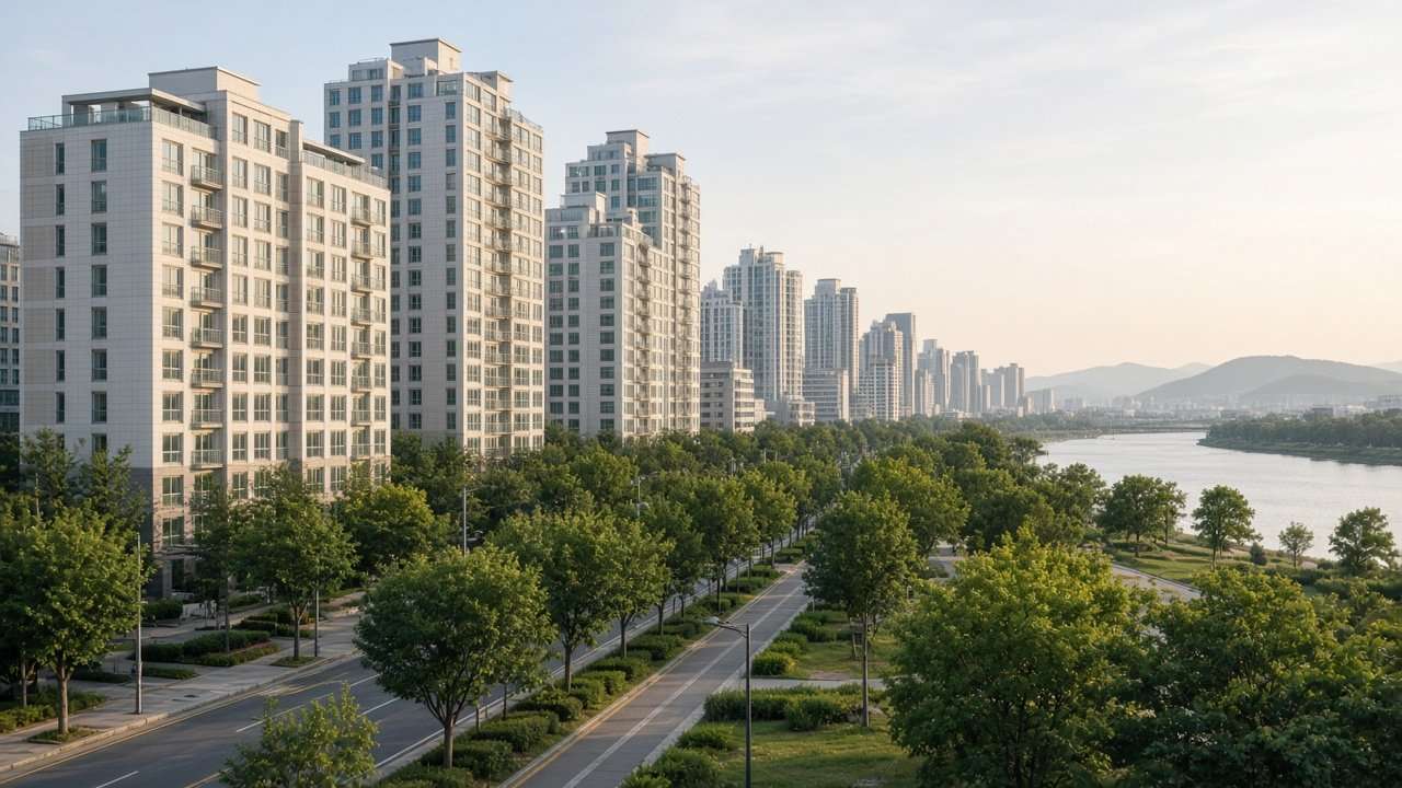 고양 덕은지구 주거단지 분위기 참고 이미지